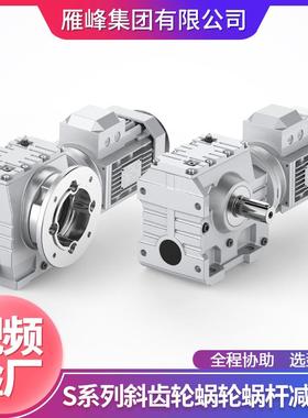 销售RSKF型17-187规格低噪磨齿硬齿面斜齿轮减速机RSK型