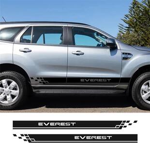 适用于福特everest撼路者车身贴纸侧裙车贴A123