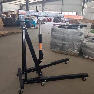 1噸迷你吊機(jī)用于汽車發(fā)動(dòng)機(jī)維修車間 發(fā)動(dòng)機(jī)吊機(jī)可折疊款