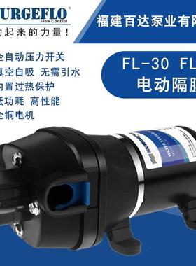 FL-3012V24V直流电动房车游艇生活增压供水自吸清水泵户外抽水泵