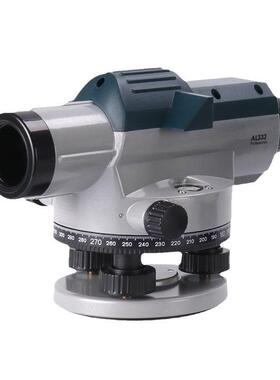 水准仪AL332全自动安平调平带激光水平仪32倍高精度标高测绘仪器