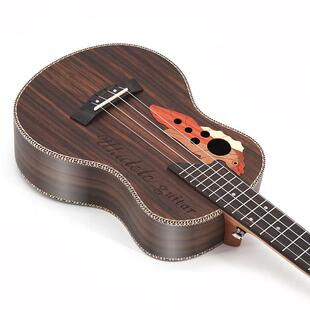 26寸玫瑰木葡萄孔尤克里里Ukulele乌克丽丽四弦琴小吉他厂家