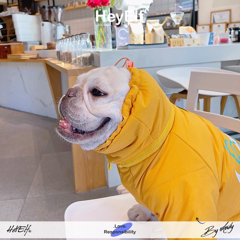 狗狗冬装宠物加绒加厚棉服法斗巴哥西高地棉衣柴犬保暖外套