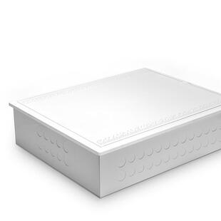 供应厂家500X400光纤入户信息箱智能家用弱电箱多媒体暗装配电箱