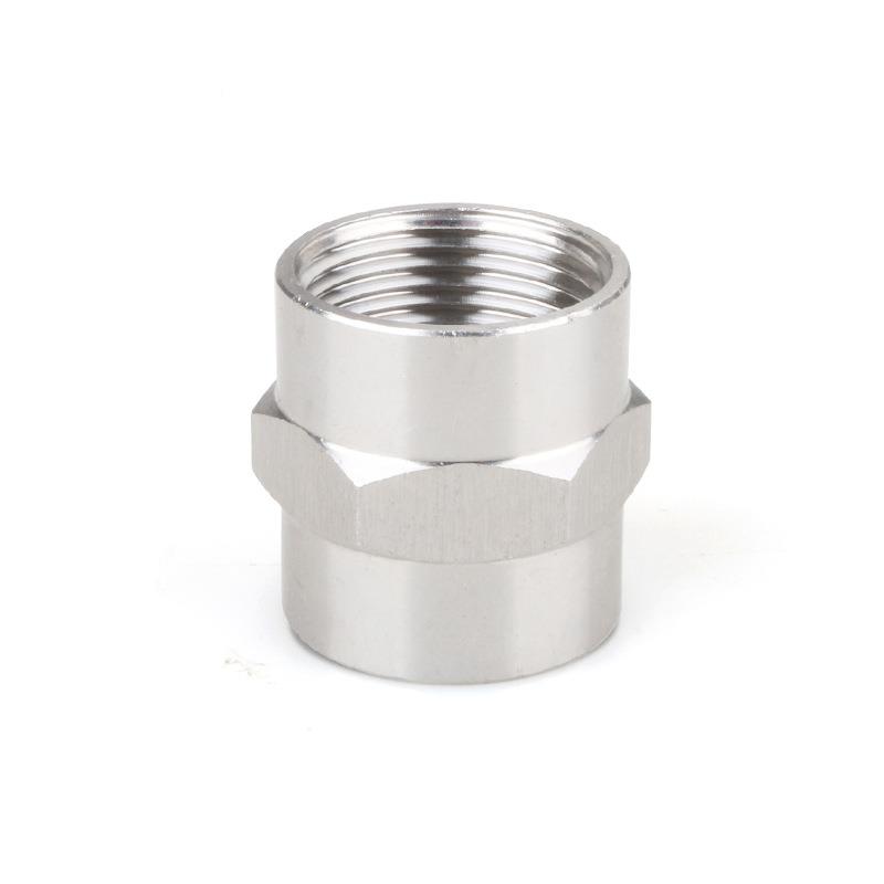 BG防爆管接头防爆对白丝管箍变径3/J4内螺不锈钢对丝锌管纹接头