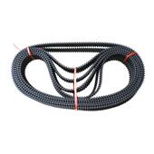 同步带厂家直供双面齿同步带DA8M2600 30黑色橡胶同步带