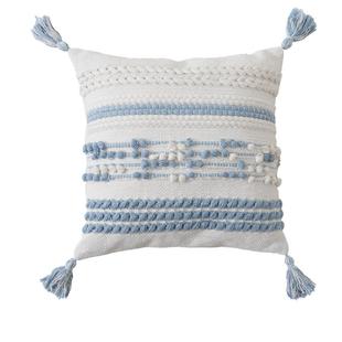 手工立体编织抱枕套轻奢高级感家用沙发靠垫美式家居客厅抱枕套