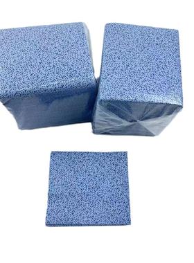 无尘吸油布蓝色树皮纹吸油纸无尘纸工业多功能擦油纸多用途擦拭布