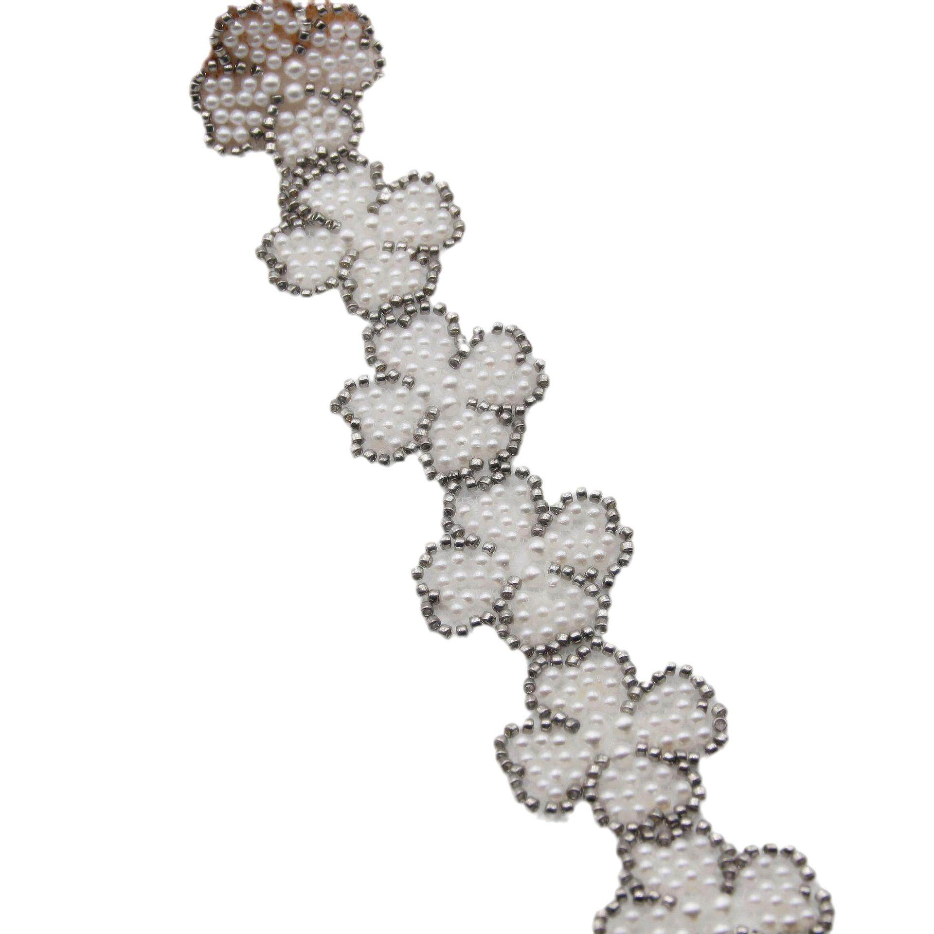 新款时尚玻璃珠珠绣蕾丝花边DIY米珠织带腰链裙摆民族风服装辅料,居家布艺,花边,淘宝优惠券,粉丝福利购,淘宝优惠卷