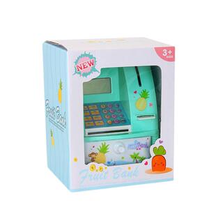 英文atm自动存取款机储蓄罐密码智能真人语音柜员机新存钱罐