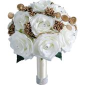 新娘手捧花森系婚礼仿真花束婚纱旅拍道具婚庆现场布置