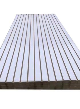 供应中密度板万用槽板密度板贴开槽挂m饰用QSC面槽板15m槽槽板