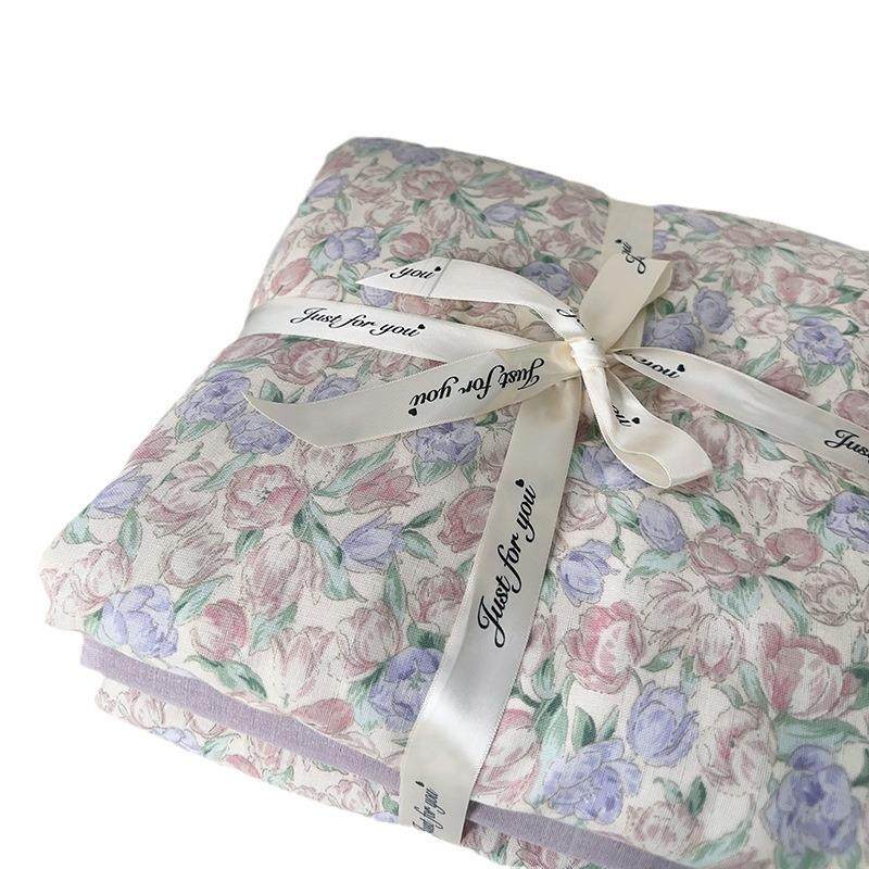 田园风母婴级双层纱全棉四咏绒24540套件套纯10棉床上三件套儿童,床上用品,床品套件/四件套/多件套,淘宝优惠券,粉丝福利购,淘宝优惠卷