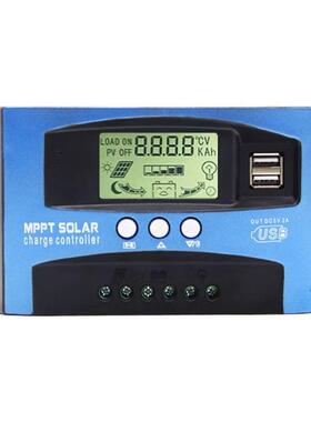 MPP太能板T控器30A-100制A12/24V-3智能充放电阳储能管理