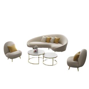 弧北欧现代创意形沙发办公室baiwei-8服装店楼售厅简约茶几组合用