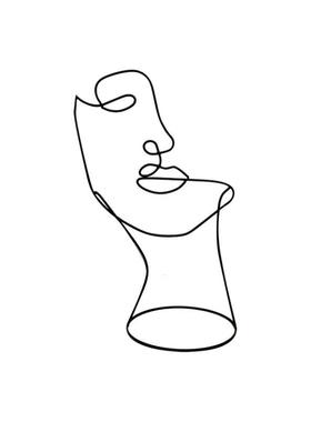 ins铁艺陈5745列饰展示架北人欧抽象物物摆首件置架柜台装饰家居