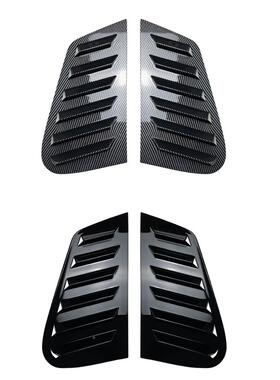 适用大众波罗plo9on01-09百叶窗三角窗款车贴外适用大众饰改装配