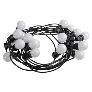 户外露营球泡灯串低压防水g50灯泡彩色串灯帐篷天幕野营氛围装 饰