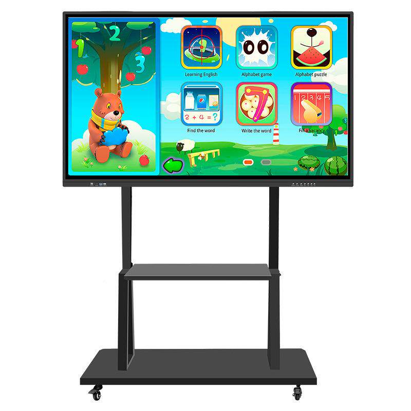 85100寸A智能4K会/议平板一体机无投屏办公I培训触线摸电视大屏