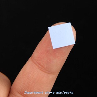 Silicon 10x10x1mm 100Pcs Conduc Pad Heatsink Thermal 极速HOT