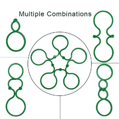 极速100pcs Botany-stem Vine Strapping Clips Garden Plant