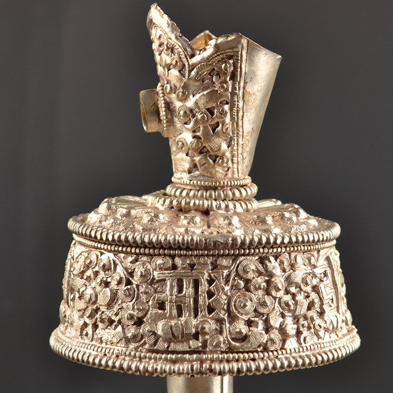 速发藏传供佛用品纯铜贲巴壶 尼泊尔 密宗佛前净水瓶家用供奉摆件