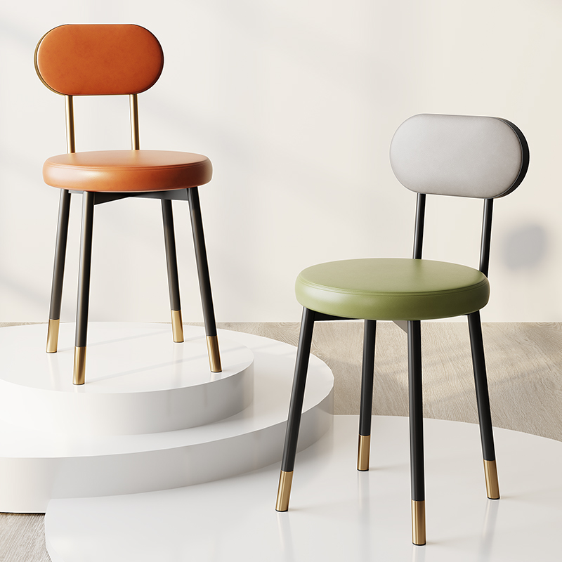 速发化妆椅靠背家用简室梳妆台凳子生主卧卧约轻奢顾客椅甲美子