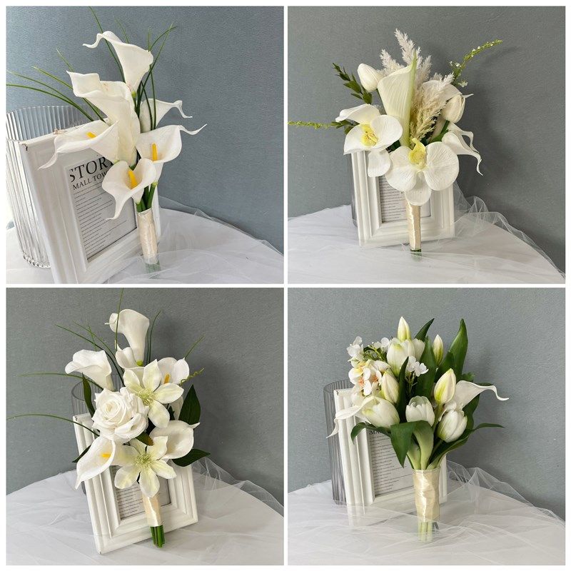 速发文艺旅拍结婚纱照摄影道具韩式户外领装摆拍证饰小清新手捧花