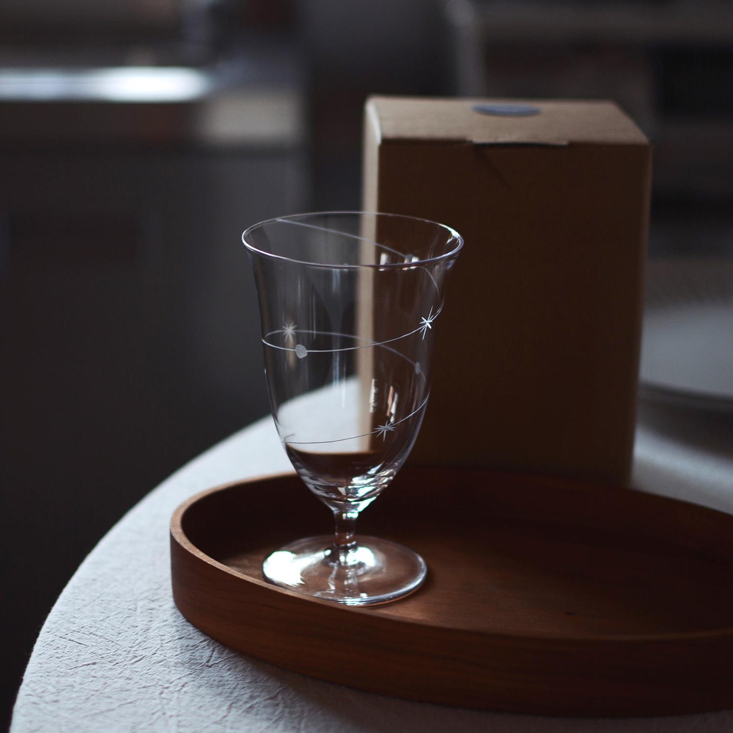 收集时光 Camus say 人工手刻 星轨玻璃杯 果汁咖啡杯 甜酒高脚杯