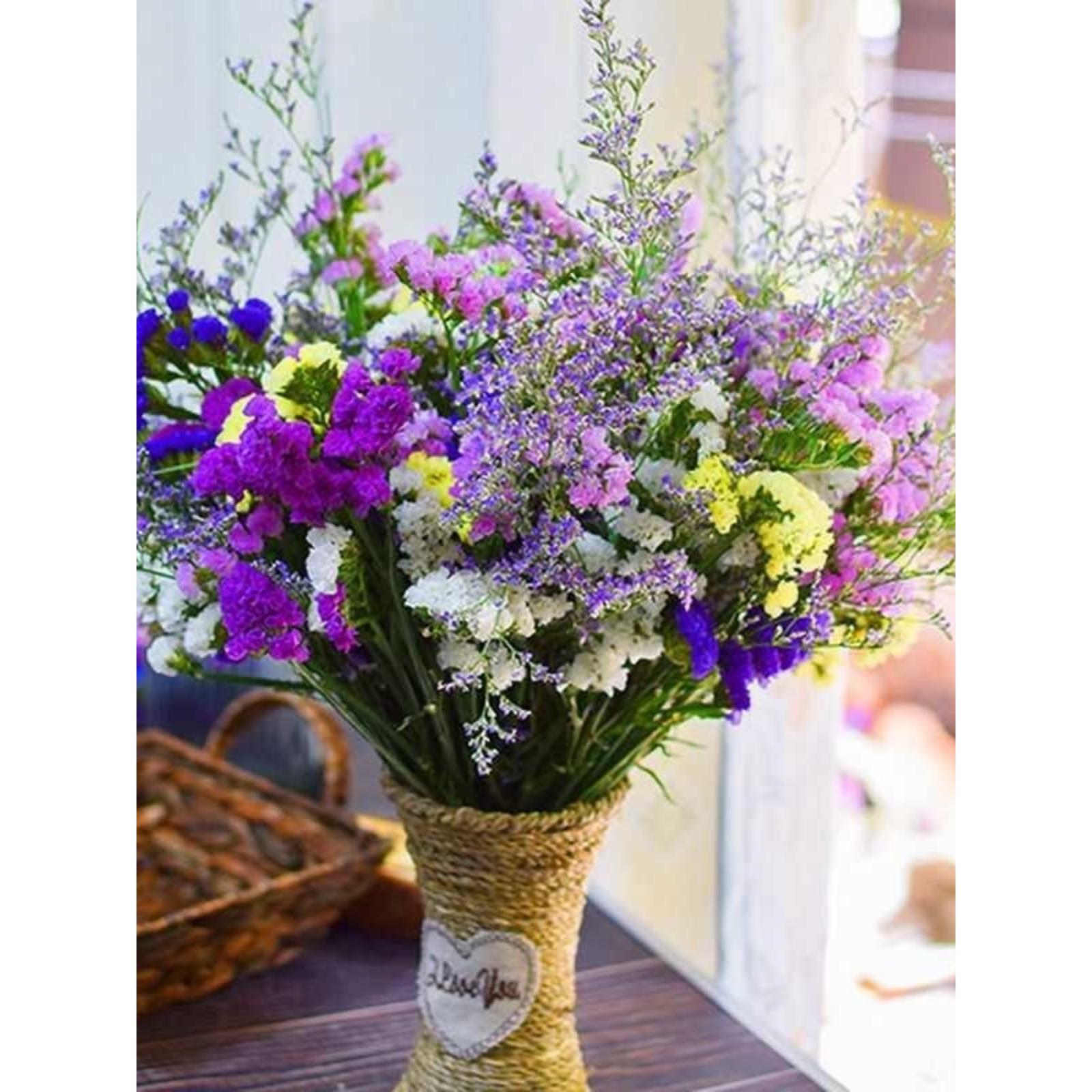 网红云南勿忘我满天星干花花束鲜花真花家居装饰摆件花卉天然称斤