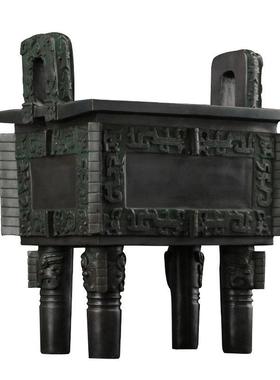 大仕缘 铜工艺品司母戊鼎家居香炉摆件 商务开业礼品仿古青铜鼎