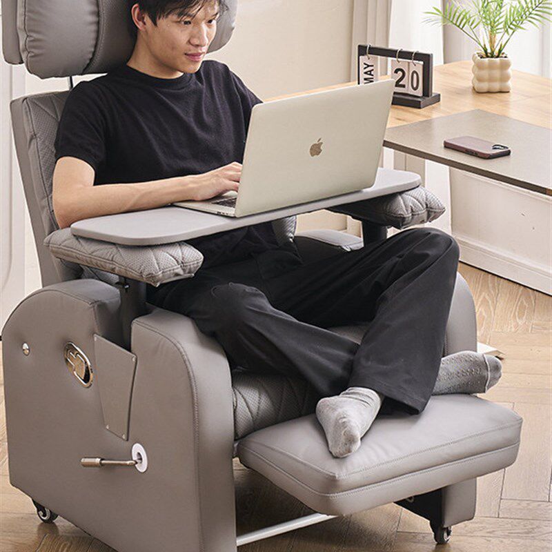 平躺办公椅舒适久坐可躺电脑椅子单人网吧懒人游戏座椅电竞沙发椅