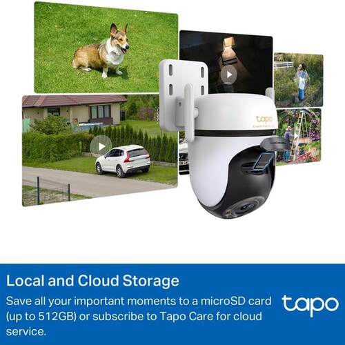 Tapo 户外云台式智能安全 Wi-Fi 摄像头C530WS/C510W/C500/C520WS
