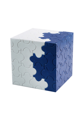 精选现代极简约家居装饰品几何拼图圆柱体正方体底座配饰软装搭配