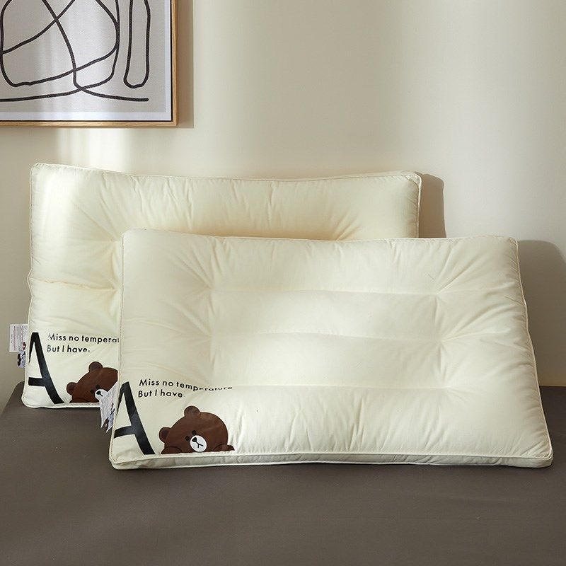 精选小枕头儿童护颈椎助睡眠学生宿舍单人一只装低整枕芯家用睡觉