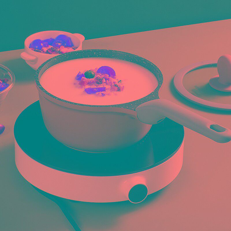 炊大皇麦饭石不粘锅套装家用平底炒锅无烟牛排煎锅电磁炉燃气通用