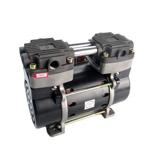 无油真空泵 OL180空气压缩机美容仪器实验室用静音小型抽气负压泵