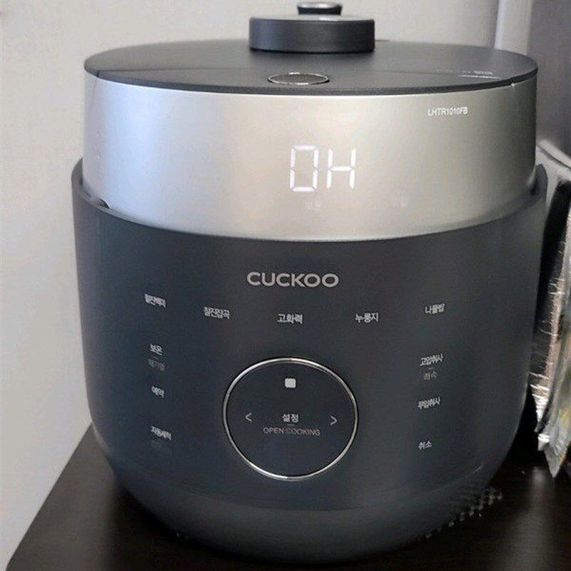 韩国原装CUCKOO电饭煲 IH电磁加热电压力锅 6人份3升智能电锅 白