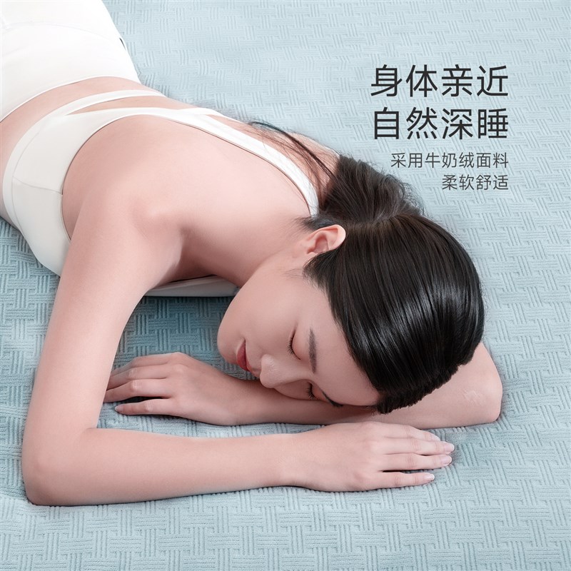 华纳丝电热毯双人双控家用电暖毯单人碳纳米管加热电褥子2025新款
