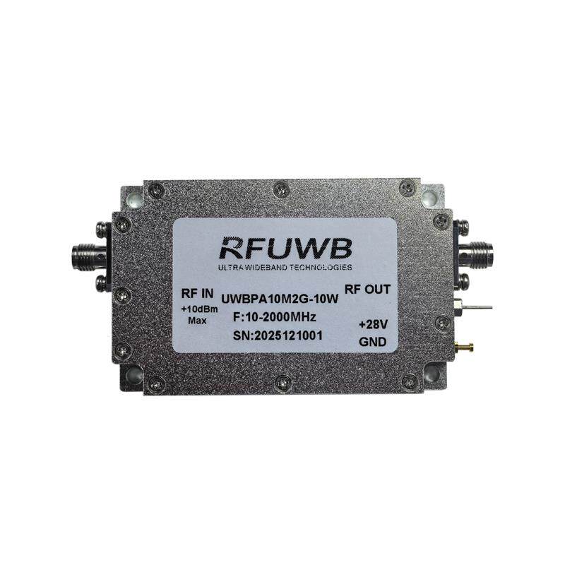 10-2000MHz 10W 射频功放 宽带功放 射频功率放大器 RFUWB 现货