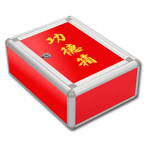 小号功德箱 带锁爱心箱 挂墙意见箱 全红信报箱 乐捐箱 便民箱
