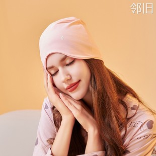 冬天晚上睡觉戴的帽子女款坐月子保暖护耳睡眠无压感睡帽耳朵防寒