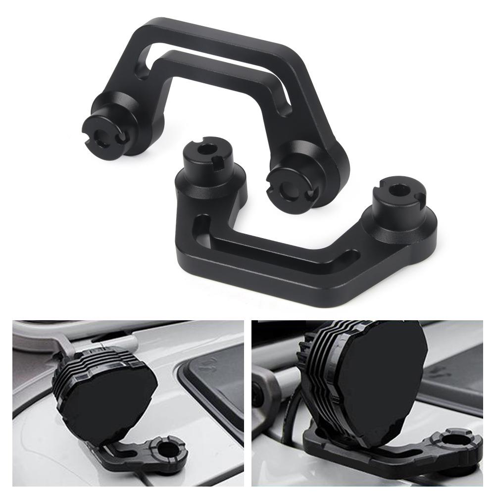 含税铝合金安装支架适用吉普2018-2021牧马人JL前灯安装支架