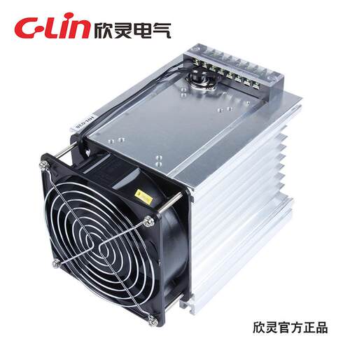 欣灵HH-038散热器适用于电流150A以下的三相固体继电器