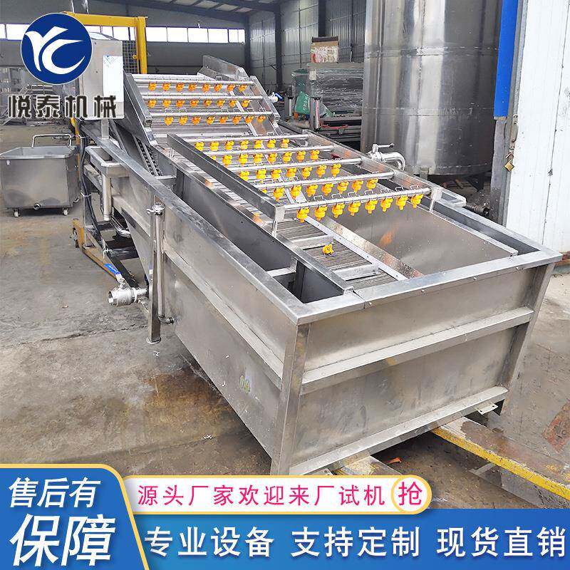 酱菜加工脱盐清洗机商用果蔬清洗机黄瓜辣椒清洗加工设备