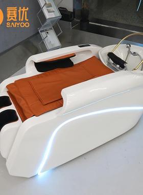 高端美发店智能电动按摩洗头床理发店专用水循环头疗养发馆按摩床