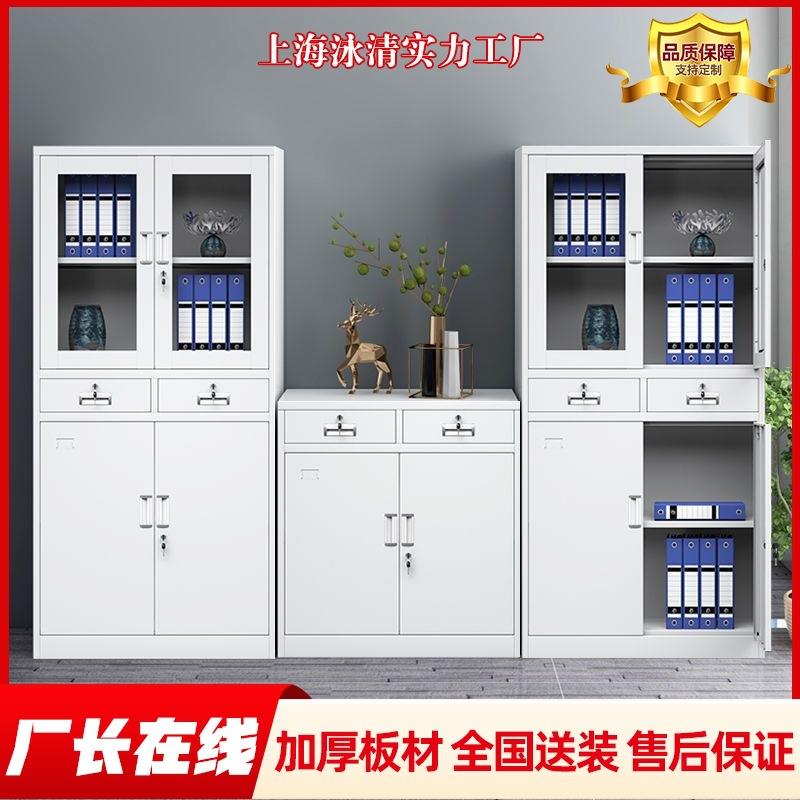 钢制文件柜办公室铁皮柜凭证档案保密柜工具柜资料办公柜子储物柜