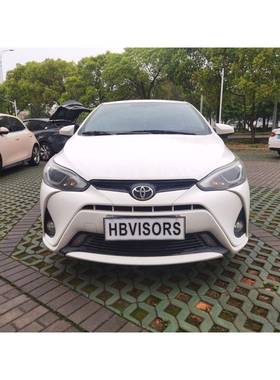 适用于14威驰VIOS黑武士晴雨挡雨眉装饰改装遮雨档