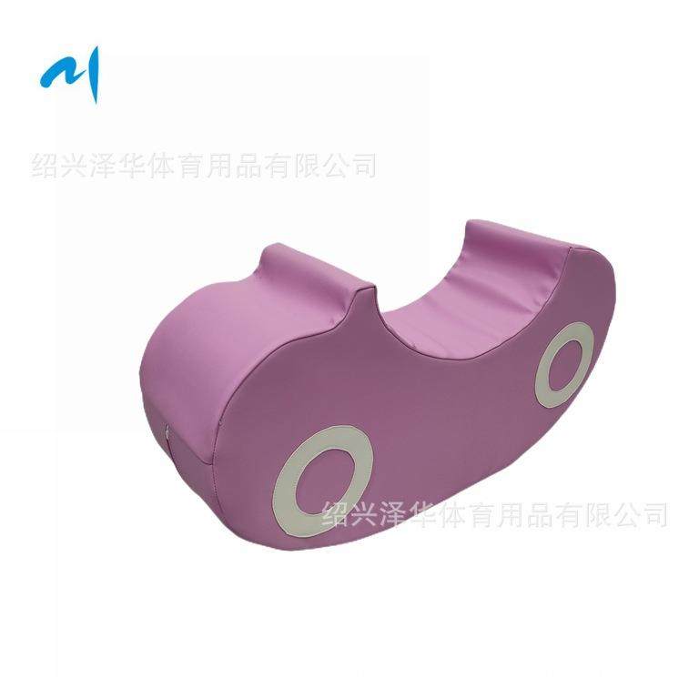 PU革海绵幼儿园儿童游乐游戏软体积木组合早教拼搭玩具感统摇摇车