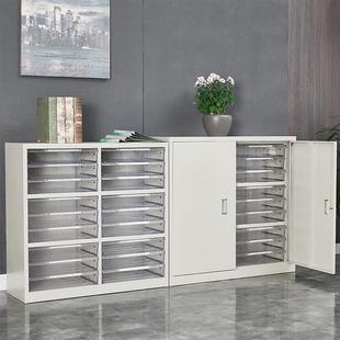 A3文件资料柜抽屉式收纳图纸柜画册柜底图柜36/30/18抽效率柜